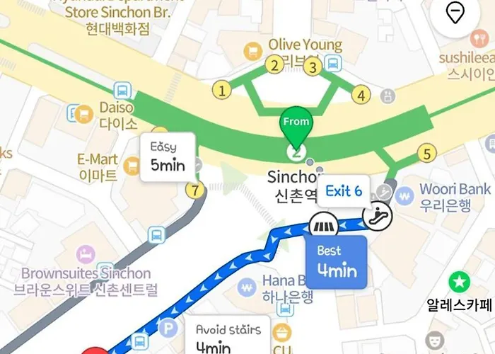 Apartamento The Closest To Metro, Sinchon Urban Nest For You! #신촌 #sinchon #홍대 #hongdae Seúl