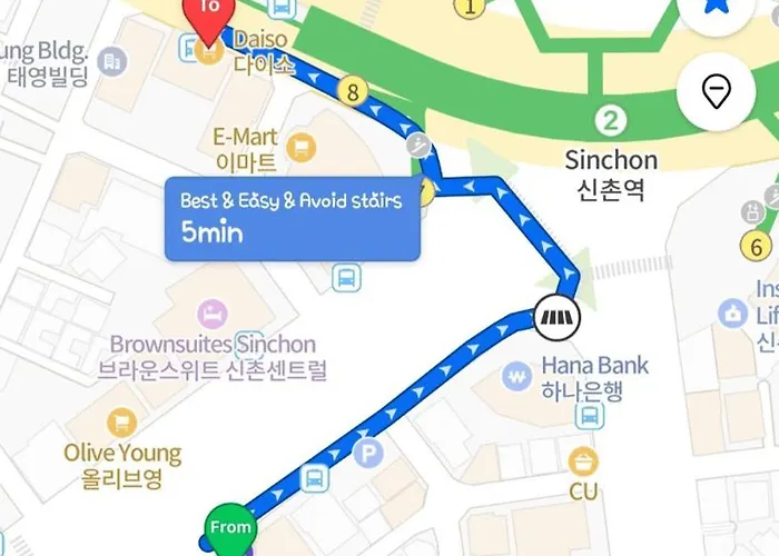 The Closest To Metro, Sinchon Urban Nest For You! #신촌 #sinchon #홍대 #hongdae Apartamento Seúl